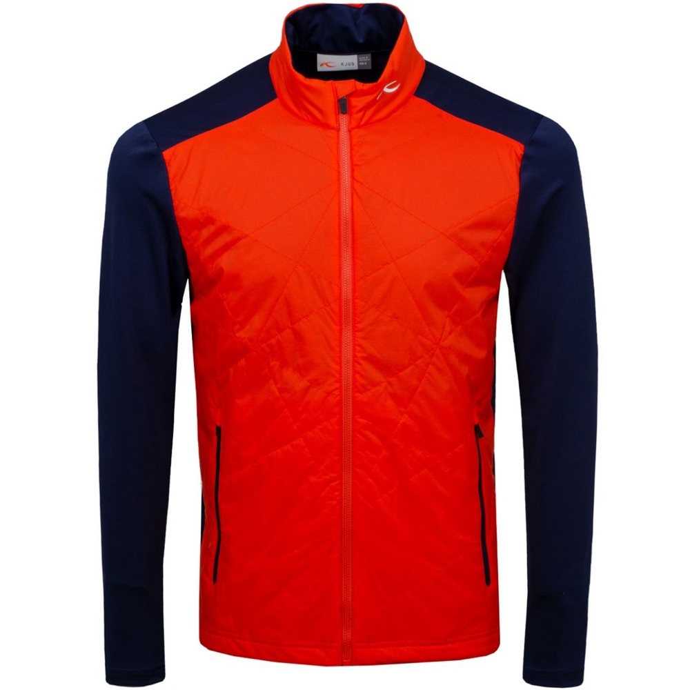 Kjus Retention Orange/Blue Jacket